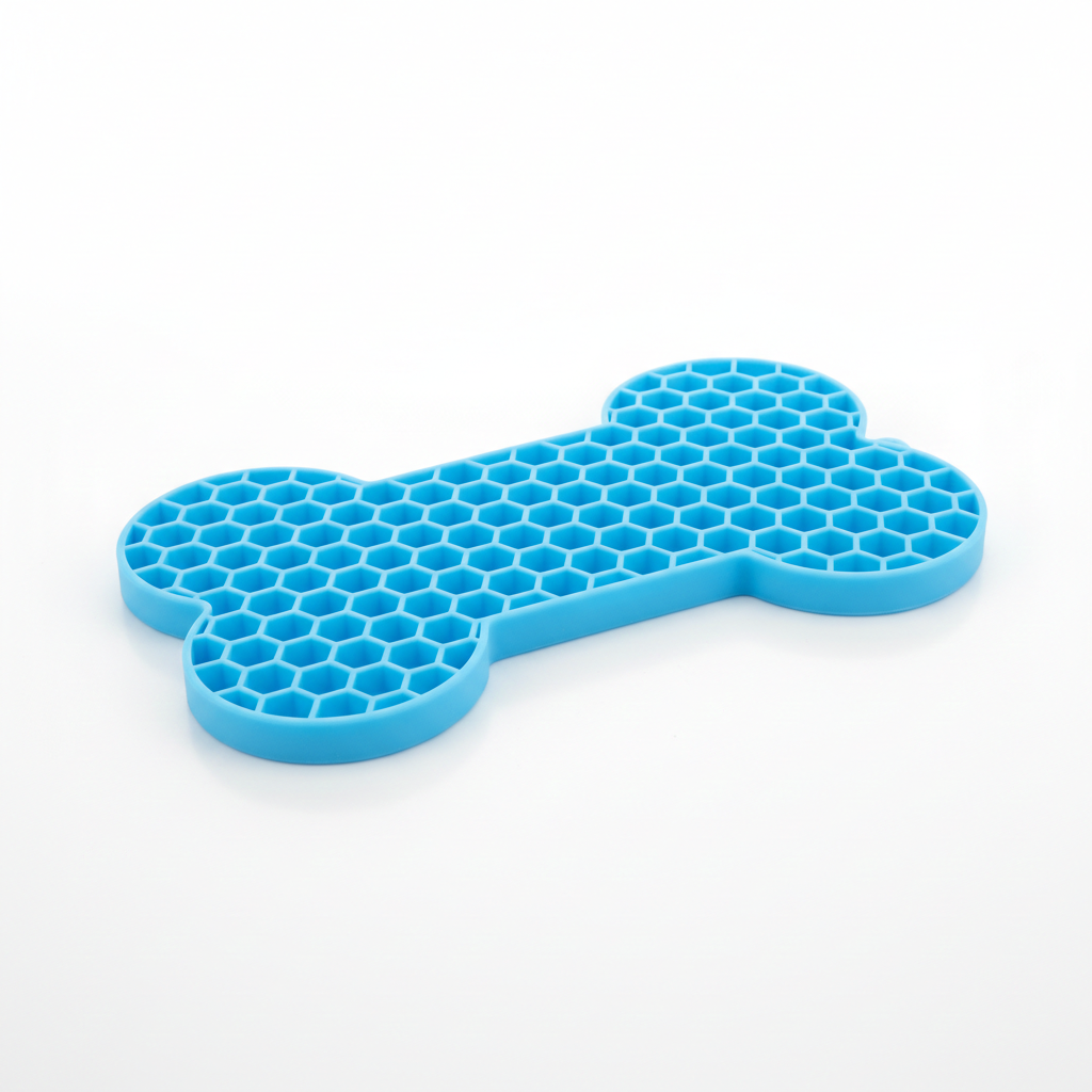 Bone-Shaped Lick Mat For Pets