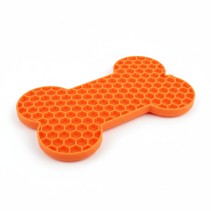 Bone-Shaped Lick Mat For Pets
